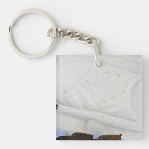Ship Room at Hotel de Glace, Quebec, Canada Keychain