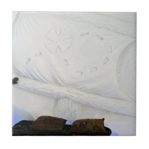 Ship Room at Hotel de Glace, Quebec, Canada Tile