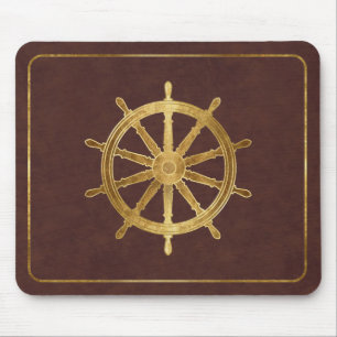 Ship’s Helm Mouse Pad