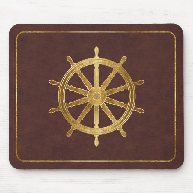 Ship’s Helm Mouse Pad (Front)