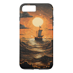 Ship sailing in the night Case-Mate iPhone case
