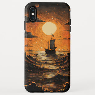 Ship sailing in the night iPhone XS max case