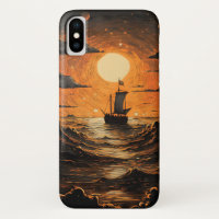 Ship sailing in the night 