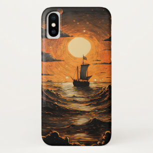 Ship sailing in the night  Case-Mate iPhone case