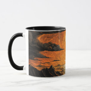 Ship sailing in the night mug