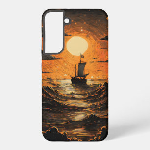 Ship sailing in the night samsung galaxy case
