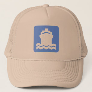 Ship Shape - Baby Blue Trucker Hat