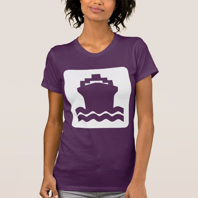 Ship Shape - White T-Shirt (Front)