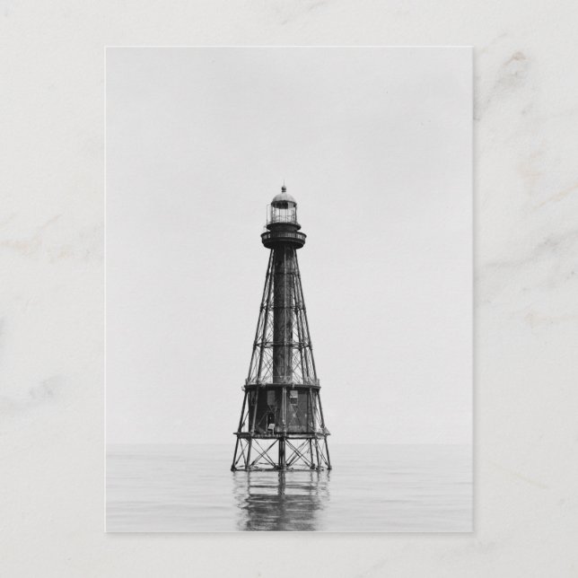 Ship Shoal Light Station Postcard (Front)