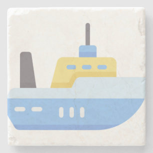 Ship Stone Coaster