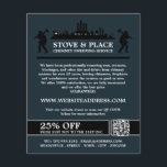 Ship & Sweepers Design, Chimney Sweeping Service Flyer<br><div class="desc">Ship & Sweepers Design,  Chimney Sweeping Service Advertising Flyer by The Business Card Store.</div>