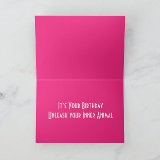 Ship Tzu Birthday Card Folded Greeting Card