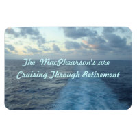 Ship Wake Hzt Custom Magnet