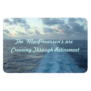 Ship Wake Hzt Custom Magnet