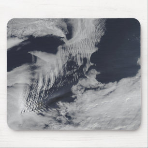 Ship-wave-shaped clouds in the South Indian Oce Mouse Pad