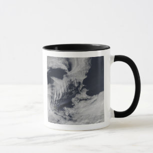 Ship-wave-shaped clouds in the South Indian Oce Mug