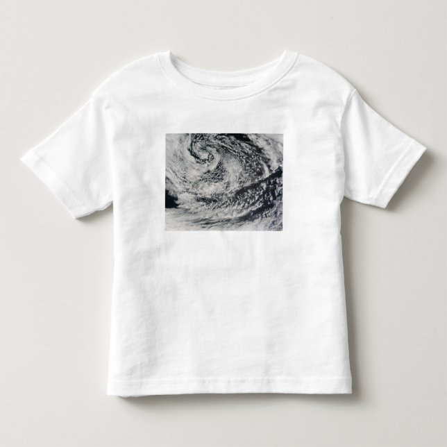 Ship-wave-shaped wave clouds 2 toddler t-shirt (Front)