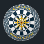 Ship Wheel Helm Dartboard<br><div class="desc">The Ship Wheel Helm Dartboard is fully customizable,  and a great gift idea for friends,  family or the perfect addition to your game room. Designed by Norman.R.</div>