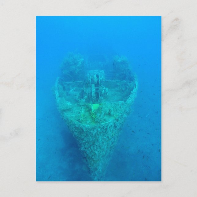 Ship Wreck Postcard (Front)
