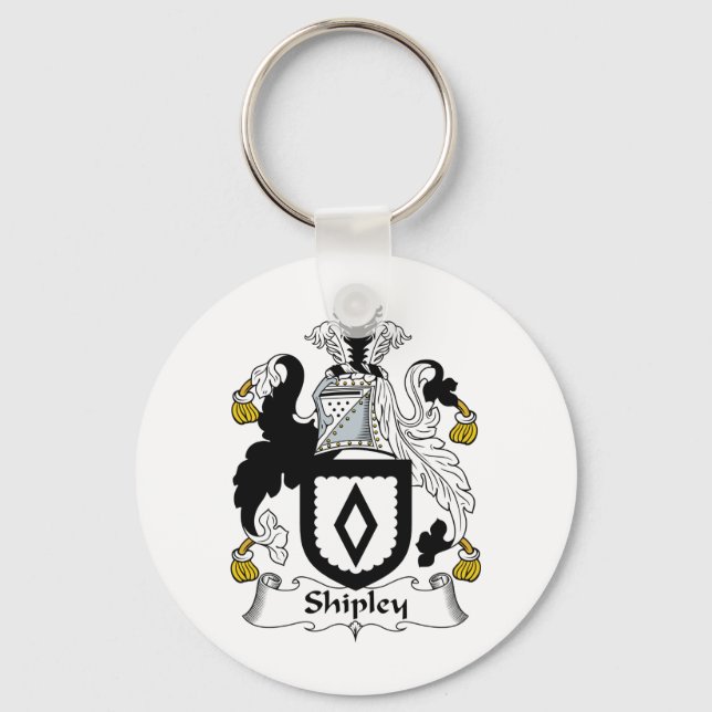 Shipley Family Crest Keychain (Front)