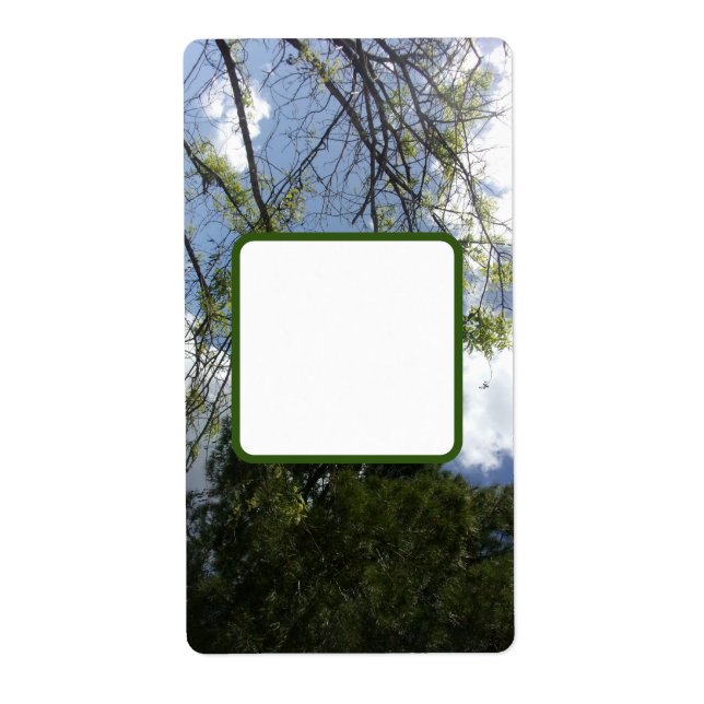 Shipping  Address Labels cool eco style design (Front)