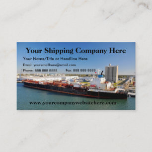 Shipping Company Business Card