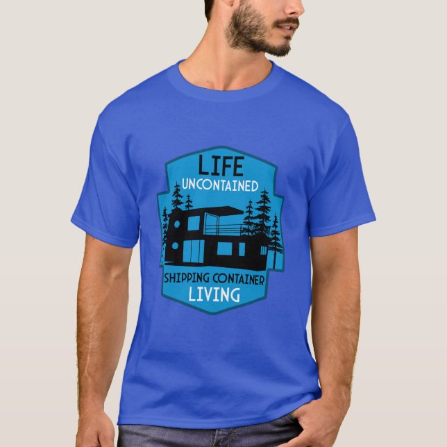 Shipping Container Architecture T-Shirt (Front)