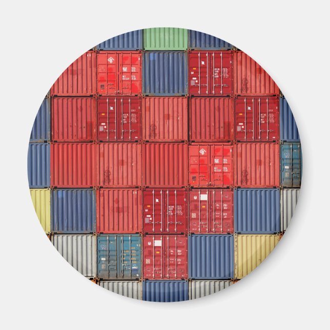 Shipping Container Heart Magnet (Front)