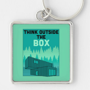  Shipping Container Home living Keychain