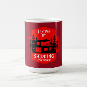 Shipping Container Home living Magic Mug