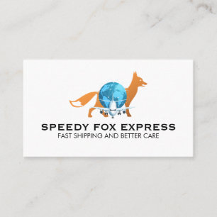 Shipping Icon   Delivery Courier   Logistics Business Card