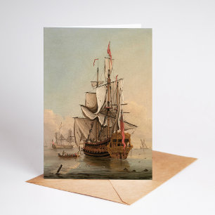Shipping in a Calm Peter Monamy Card