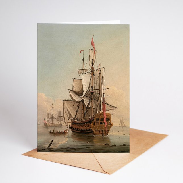 Shipping in a Calm | Peter Monamy Card (Creator Uploaded)
