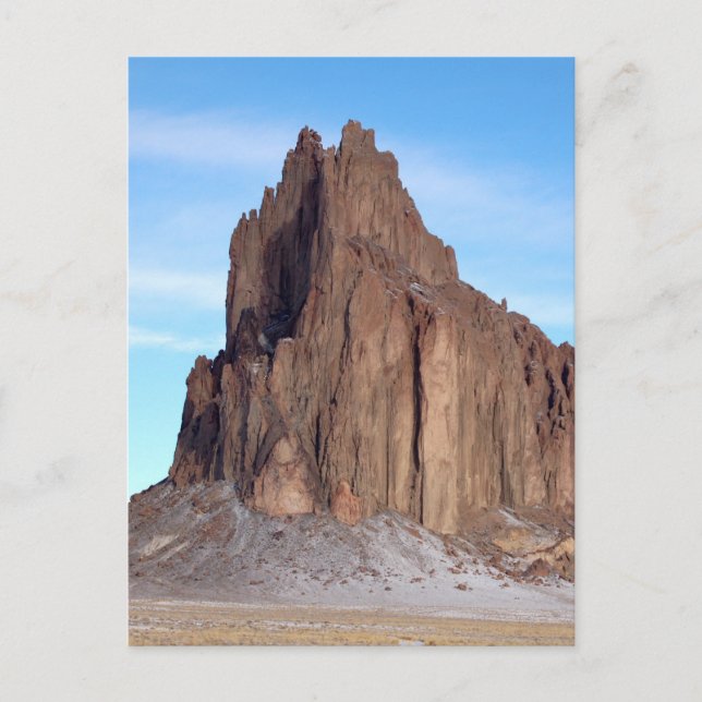 Shiprock Mountain, New Mexico Postcard (Front)