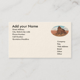 Shiprock ~ Tsé Bit' A'í ~ Business Card