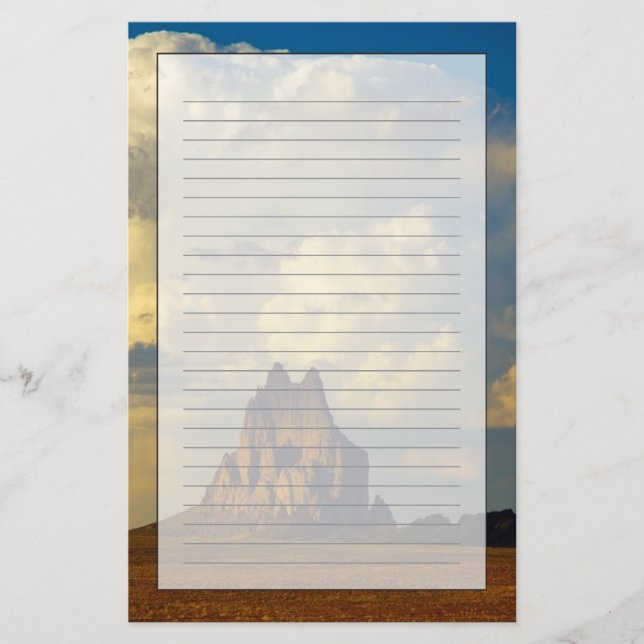 Shiprock vs. Thunderhead Stationery (Front)