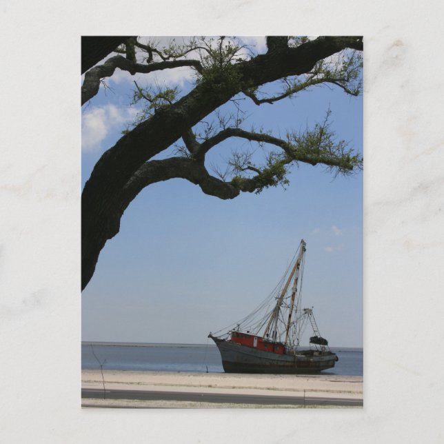 Ships Ahoy Post Card (Front)