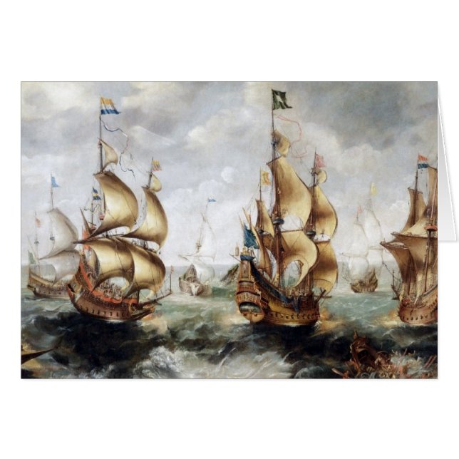 Ships at sea 1632 (Front Horizontal)