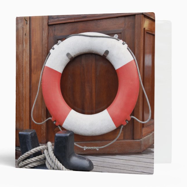 Ships Lifebelt Binder (Front/Inside)