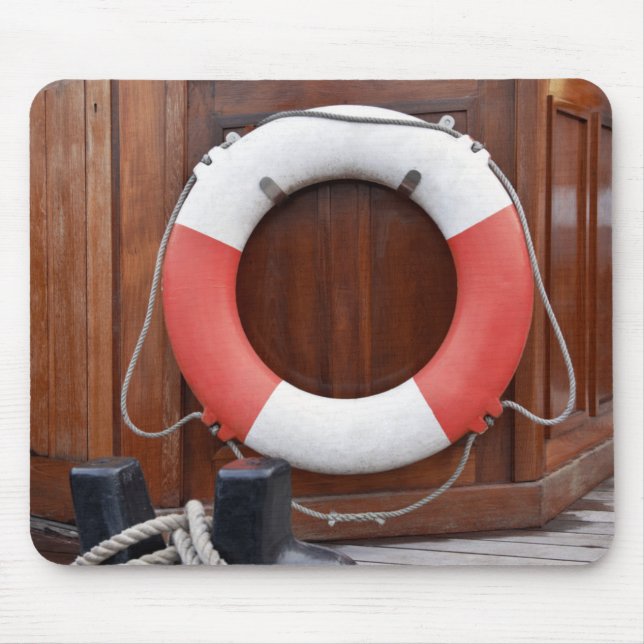 Ships Lifebelt Mouse Pad (Front)