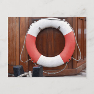 Ships Lifebelt Postcard