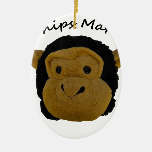 Ships Mate Ceramic Ornament (Front)