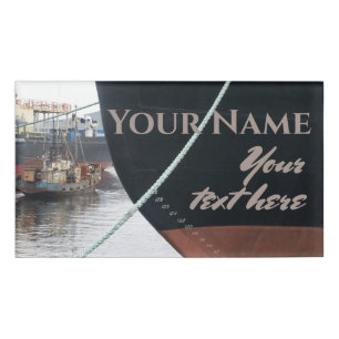 Ships name tag