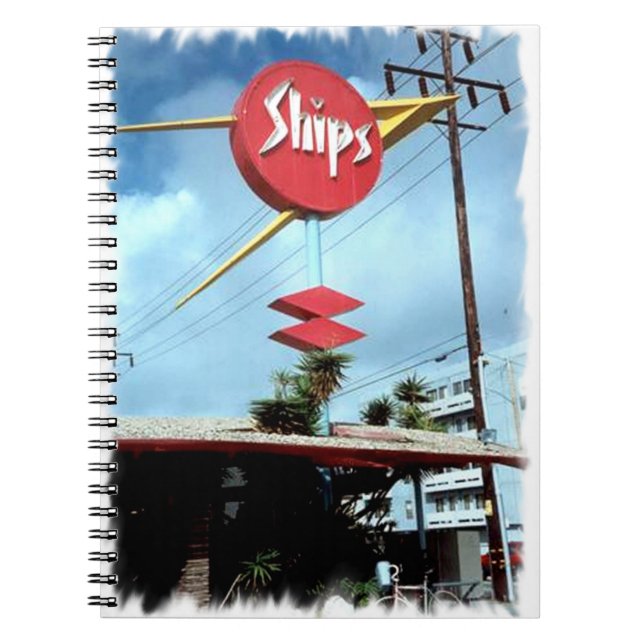 Ships Sign Culver City Notebook (Front)