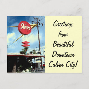 "Ships Sign" Postcard