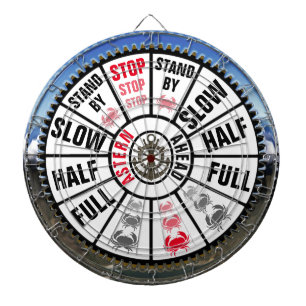 Ship's Telegraph Nautical Themed Dartboard
