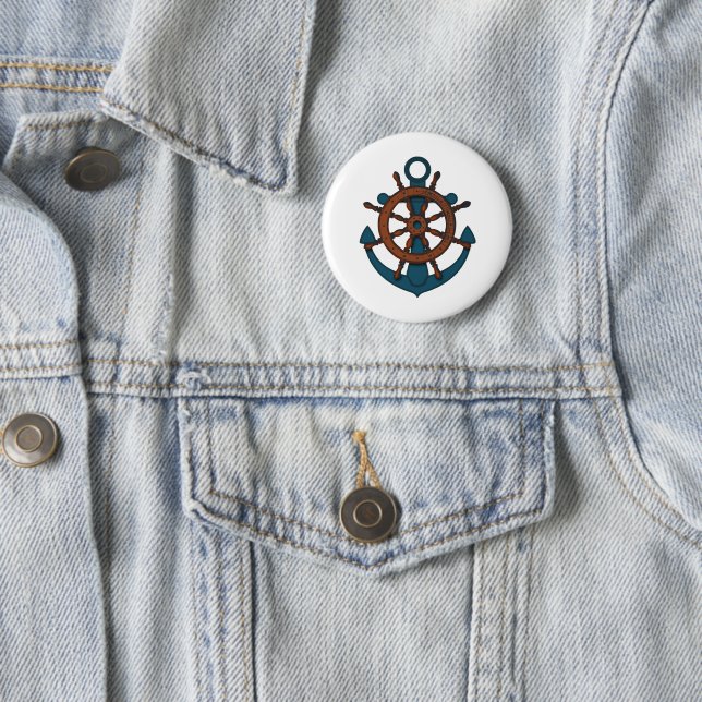 ships-wheel 2 inch round button (In Situ)