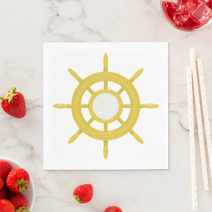 Ships Wheel Napkin