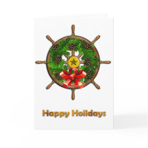 Ship's Wheel Wreath