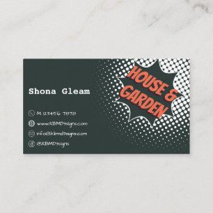Shipshape Grey House & Garden Cleaning  Business Card